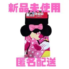 【未使用】ミニー フード付きコンパクトバスタオル　ディズニー　フード付　プール