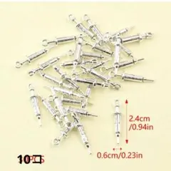10コ 注射器 痛ネイル ネイルパーツ - メルカリ