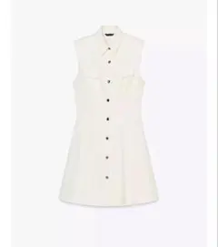 ZARA クレープミニワンピース
