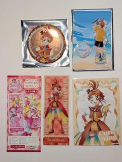 キュアウィング　夕凪ツバサ　クリアしおり　缶バッジ　アクリルスタンド　ブルジュラ