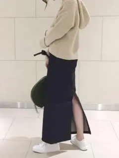 【美品】ガリャルダガランテ デニムスリットマキシスカート サイズ1 Mサイズ