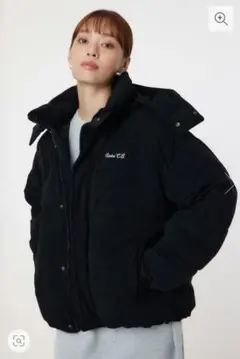 RODEO CROWNS WIDE BOWL パフ 中綿ブルゾン　黒　M