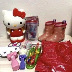 限定価格　ハローキティ容器　おもちゃ　長靴15㎝　ストローカップ　ハッピーセット