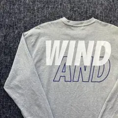 [XL]グレー 長袖カットソー WIND AND SEA ウィンダンシー　レアのサムネイル