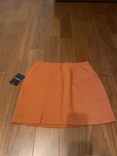⭐︎【新品】Forever21 ミニスカート　オレンジおまけ付き⭐︎のサムネイル