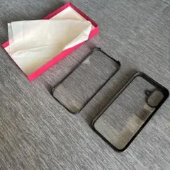 iPhone16用 ブラックバンパーフレーム