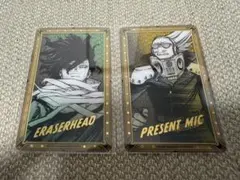 僕のヒーローアカデミア 箔押しクリアカードコレクション 相澤 山田 即購入◎
