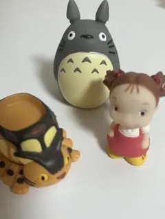 となりのトトロ　指人形　ソフビ