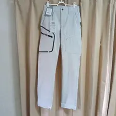 CROSS　ZONE　カーゴパンツ　シルバーグレー　Sサイズ　ストレッチのサムネイル