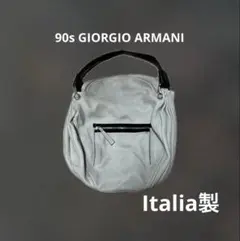 90s GIORGIO ARMANI Lamb Leather hand bagのサムネイル