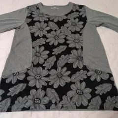 【最終値下げ】CLOSSHI フラワープリント チュニック Lサイズ