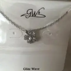 LuLuDiy Glitz Wave クローバーネックレス68