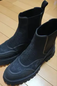 グッチ Novo GG Canvas チェルシーブーツ size 9