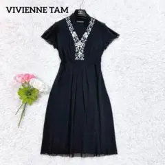 2026年最新】Vivienne Tam 柄：無地 レディース 半袖ひざ丈ワンピース