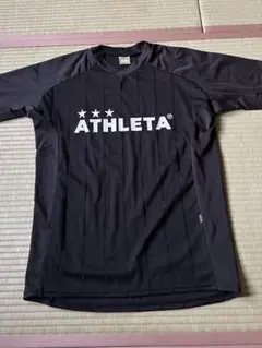 アスレタ　半袖プラシャツ Ｏサイズ ブラック