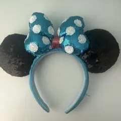 ミニーマウス スパンコールカチューシャ