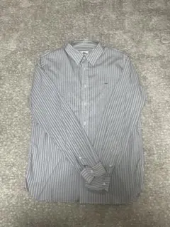 Lacoste スリムフィット　ストライプ長袖シャツ