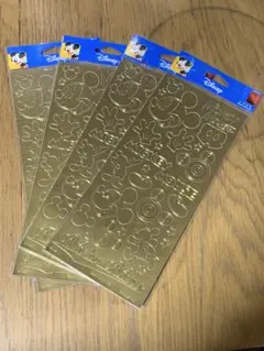 [新品・未使用]ディズニー ステッカーシール 4枚セット
