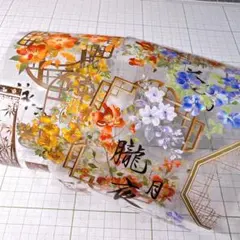 【M040】 海外マステ(PETテープ) 1ループ約100cm おすそ分け