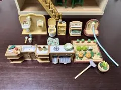シルバニアファミリーキッチン＆野菜づくり＆トイレセット