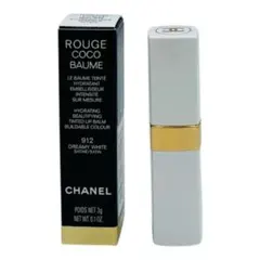 シャネル ルージュ ココ ボーム - サテン 912ドリーミーホワイト