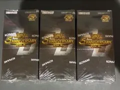 新品未使用・シュリンク付き 遊戯王 5th anniversary 4箱 - メルカリ