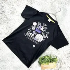 良品 CONVERSE キッズTシャツ 150 ブラック バスケ プリントのサムネイル