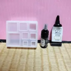 シリコンモールドとUVレジン着色料セット