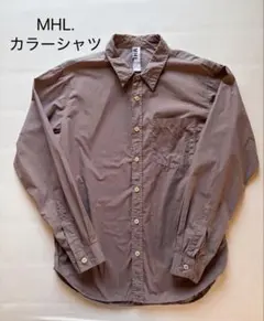 【美品】MHL. マーガレットハウエル　コットン 長袖シャツ ユニセックスのサムネイル