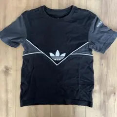 adidas キッズ Tシャツ ブラック