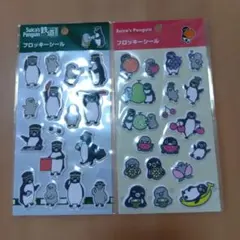 ★Suicaのペンギン フロッキーシール 2種セット 新品未開封★