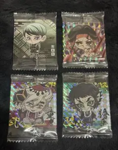 鬼滅の刃 ディフォルメシールウエハース其ノ十三 愈史郎 珠世 童磨 獪岳