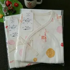 新品♡￥5832 50～60㎝♡HAMU&POPO♡日本製♡短肌着