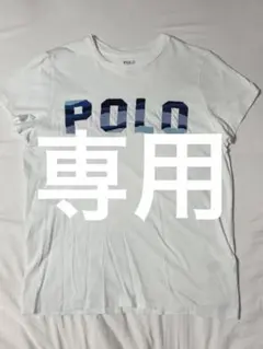 POLO 刺繍ロゴ ホワイト Tシャツのサムネイル