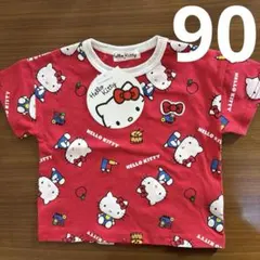 【新品】サンリオ　キティ　ベビー　トップス　半袖Tシャツ　90 本日限定価格