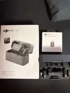 DJI MIC MINI ワイヤレスマイクセット ライトニングアダプター付