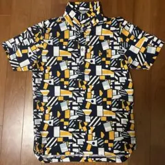 最終値下げ‼️✨美品✨Callaway 幾何学模様 メンズシャツ L