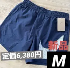 新品　ナイキ　メンズ　チャレンジャー スウッシュ ショーツ インナーパンツ付きM