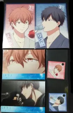 真冬 立夏 ギヴン 海へ ノイタミナカフェ 特典 サマー ブロマイド