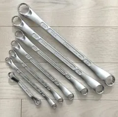 ◉TONE◉ロングめがね44° レンチ 6点、ショートめがね1点セット