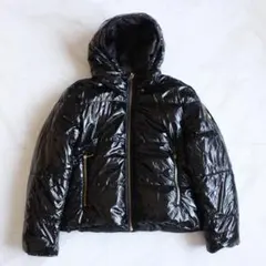 MICHAEL KORS リバーシブル 光沢ダウンジャケット Lサイズ ブラック