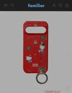 ファミリア ハローキティ コラボ レッド iPhone16 携帯ケース - メルカリ