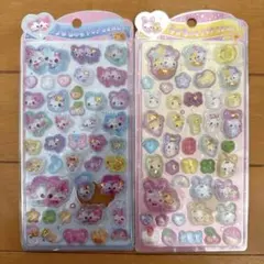 フワフワらびちゃん　まじかるみゅーちゃん うるちゅる　POPSEAL 2枚セット