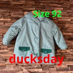 ducksdayダックスデイ 92 緑中綿コート