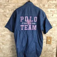 古着 90's POLO 刺繍 馬 POLOTEAM デニム