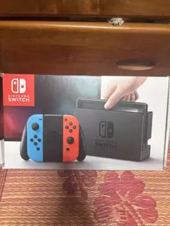 ［付属品完備］ Nintendo Switch 本体 ネオンブルー/ネオンレッド