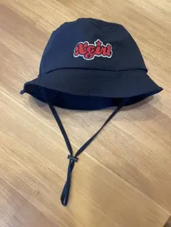エックスガール Xgirl キッズ ハット 52-56cm 黒　帽子