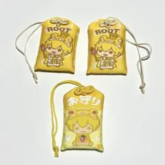 【匿名】 るぅと あにまるお守り 3個 （ST796