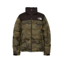 The North Face カモフラージュ ヌプシ　ダウンジャケット