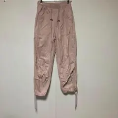 MAJESTIC LEGON ピンク ドローストリング カーゴパンツのサムネイル